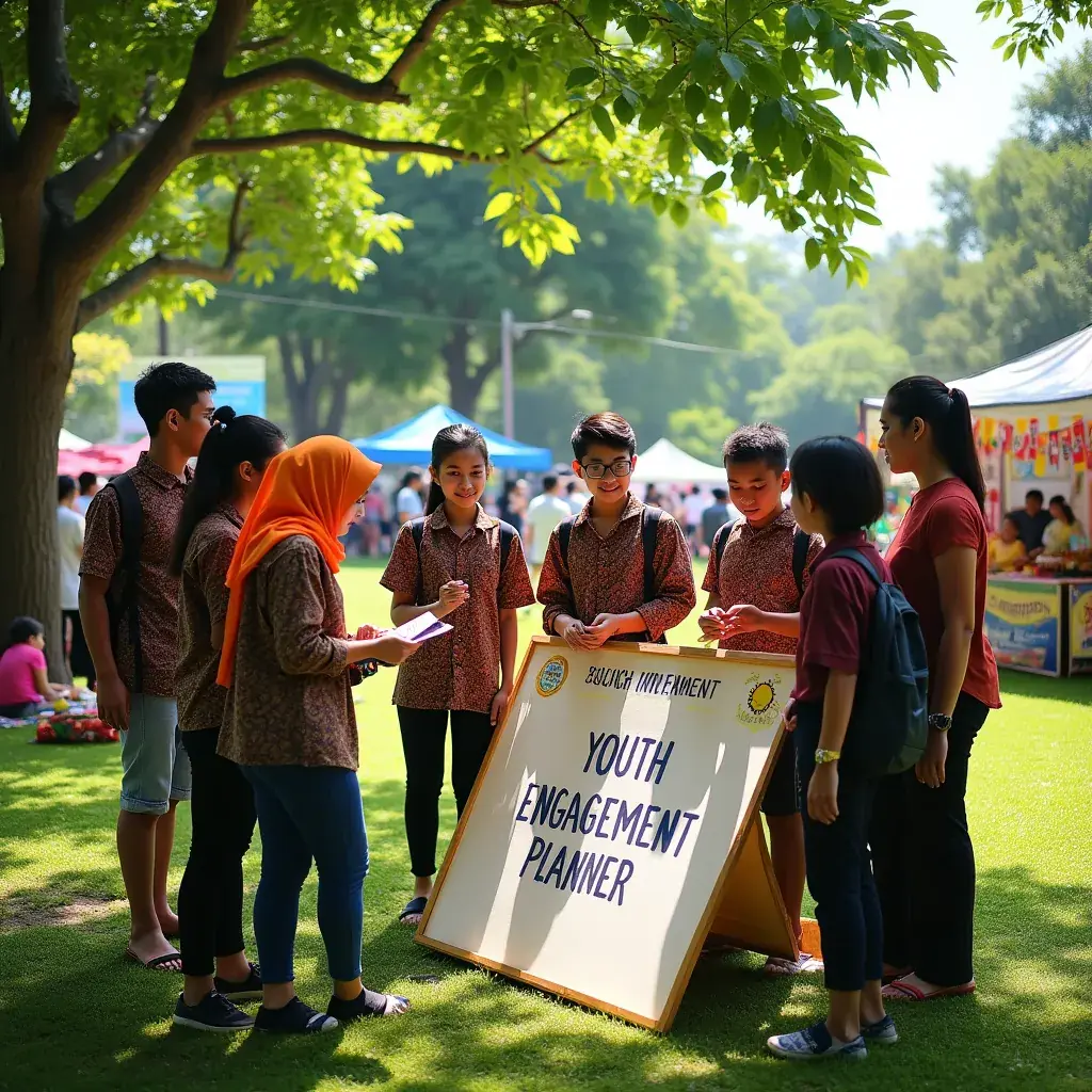 Supporting visual content